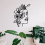 Wallity Farfalla Accesorio decorativo de pared metálico Negro